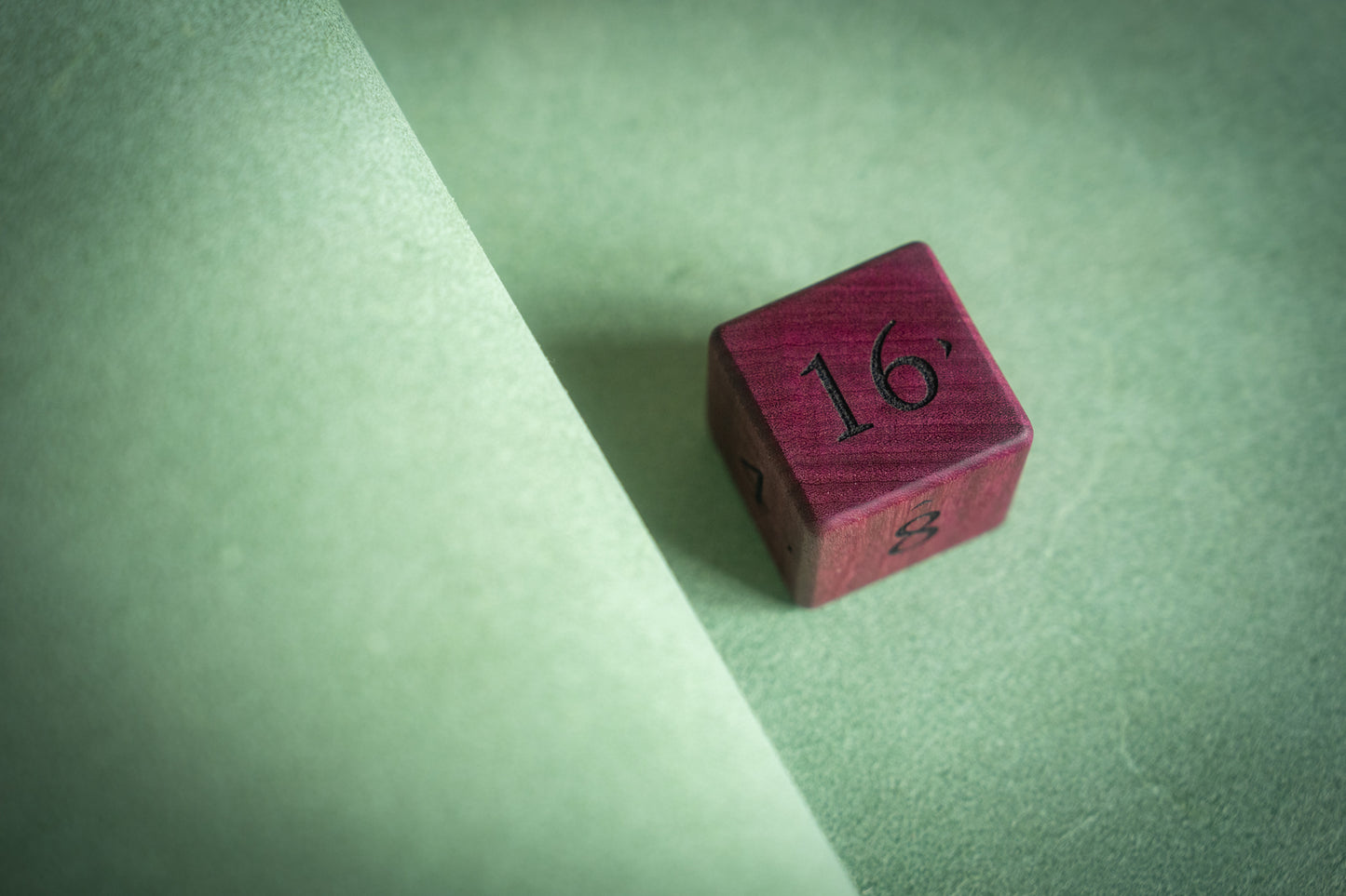 Purple Heart Doubling Cube