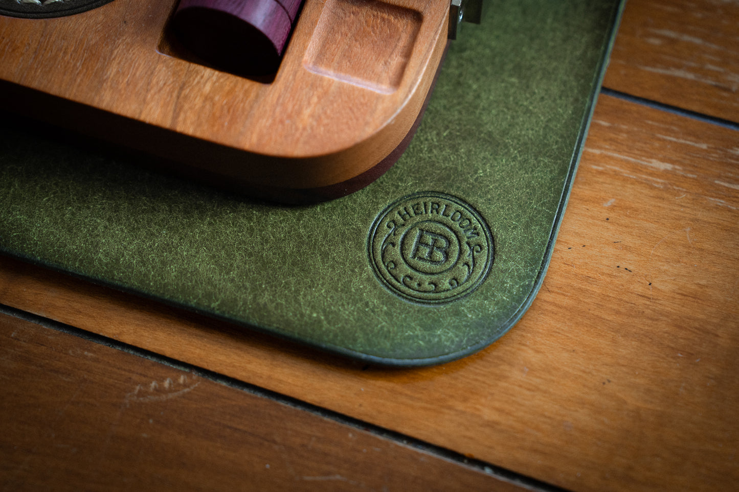 Leather Placemat for the Heirloom One