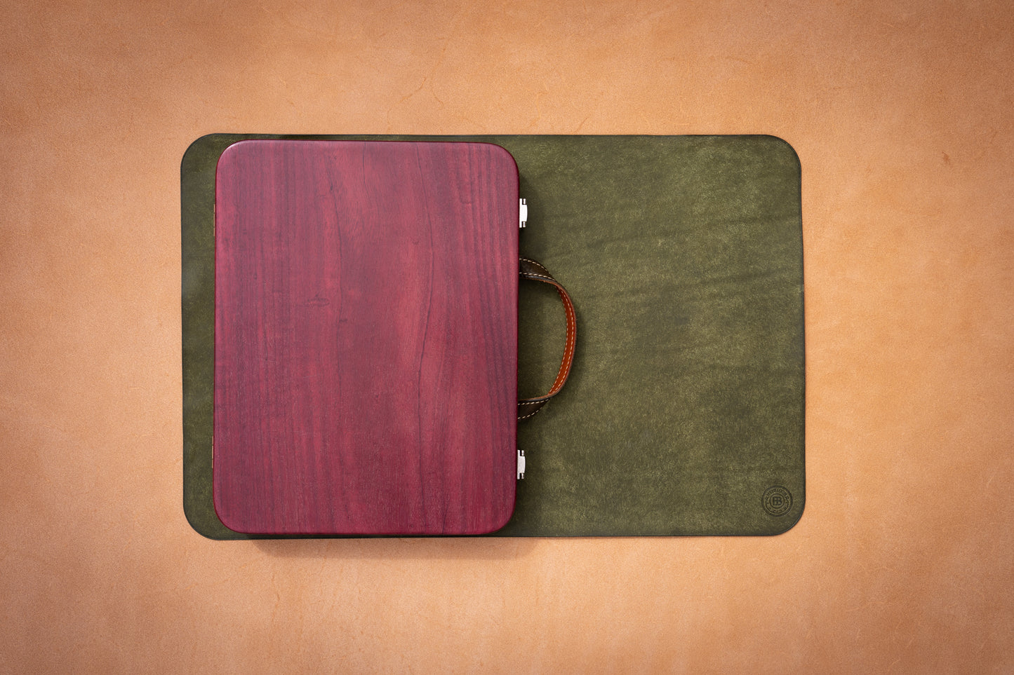 Leather placemat