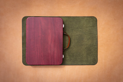 Leather placemat
