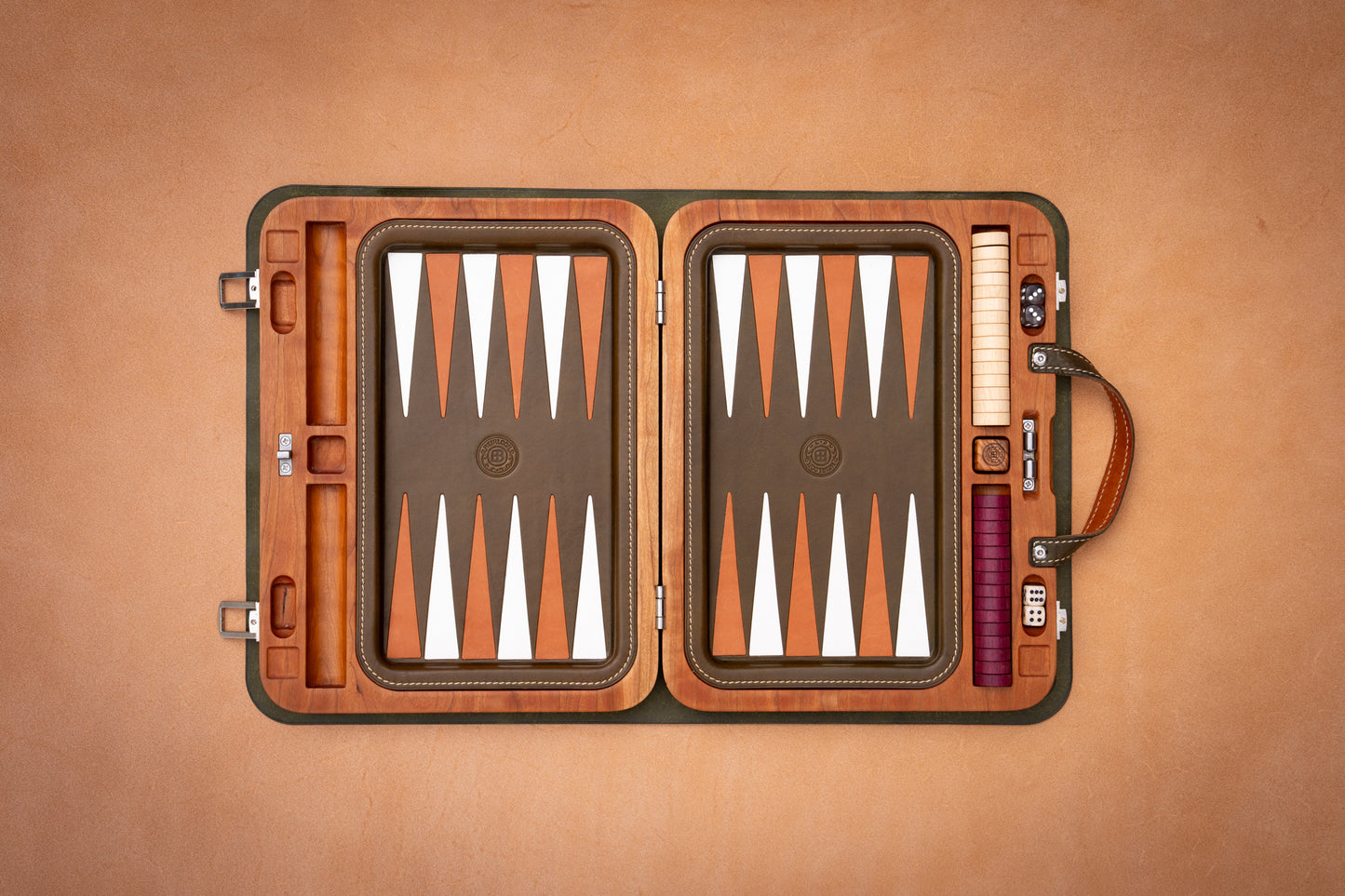 Leather placemat