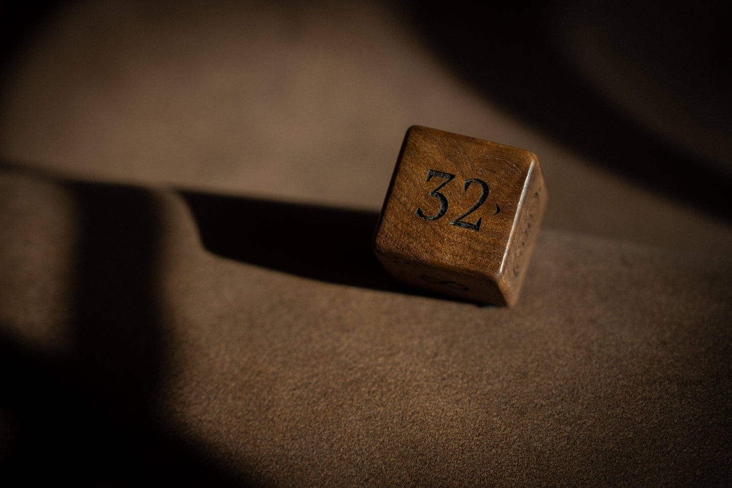 Walnut Doubling Cube