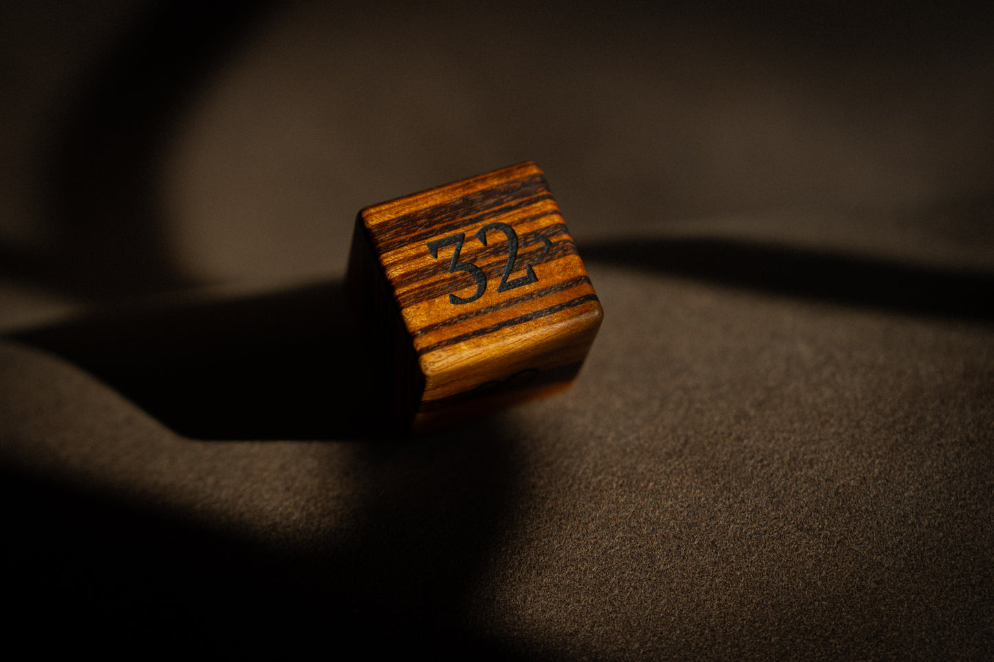 Goncalo Alves (Tigerwood) Doubling Cube