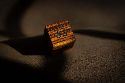 Goncalo Alves (Tigerwood) Doubling Cube