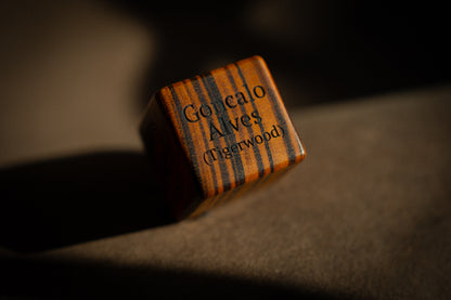 Goncalo Alves (Tigerwood) Doubling Cube